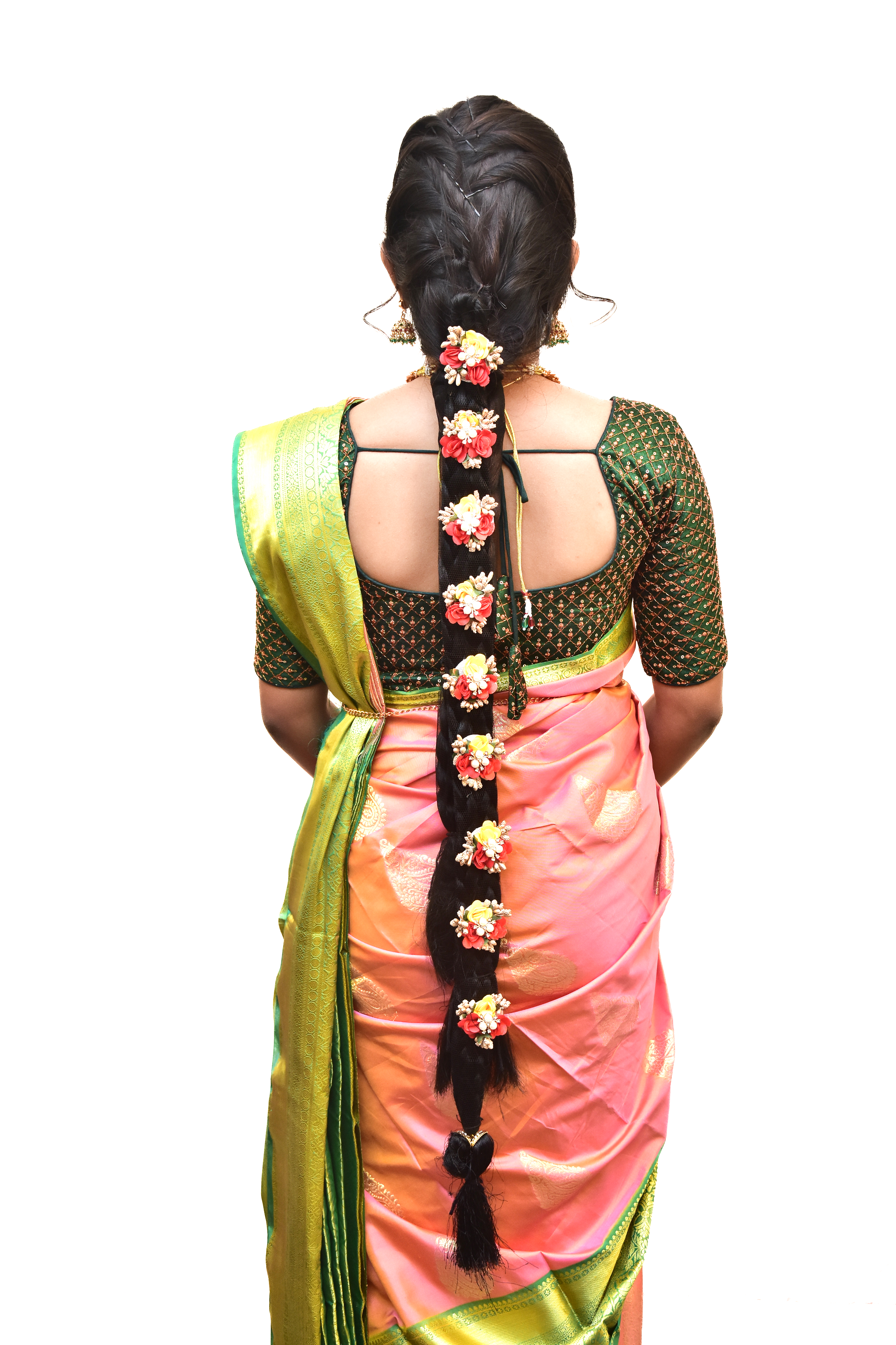 Flower Jadai (Red Rose)