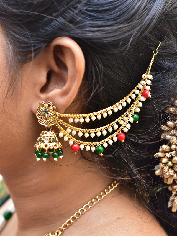 Goldplated Long Hair Chain (Maatal)